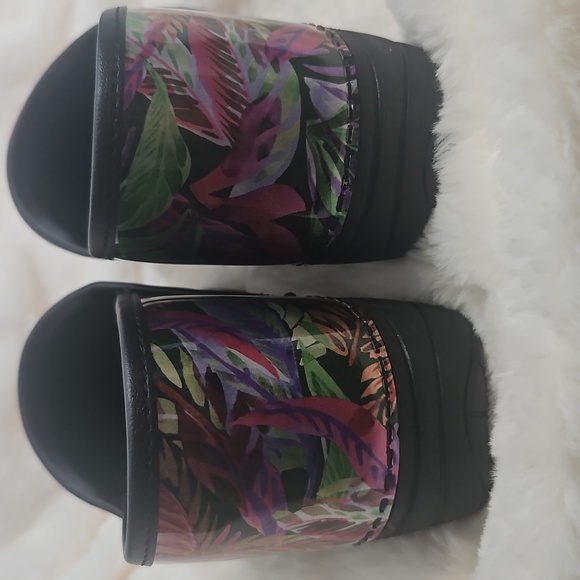 Dansko Professional Tropical Garden Patent Leather Clogs | XP 2.0 | EU 39 - Picture 6 of 9